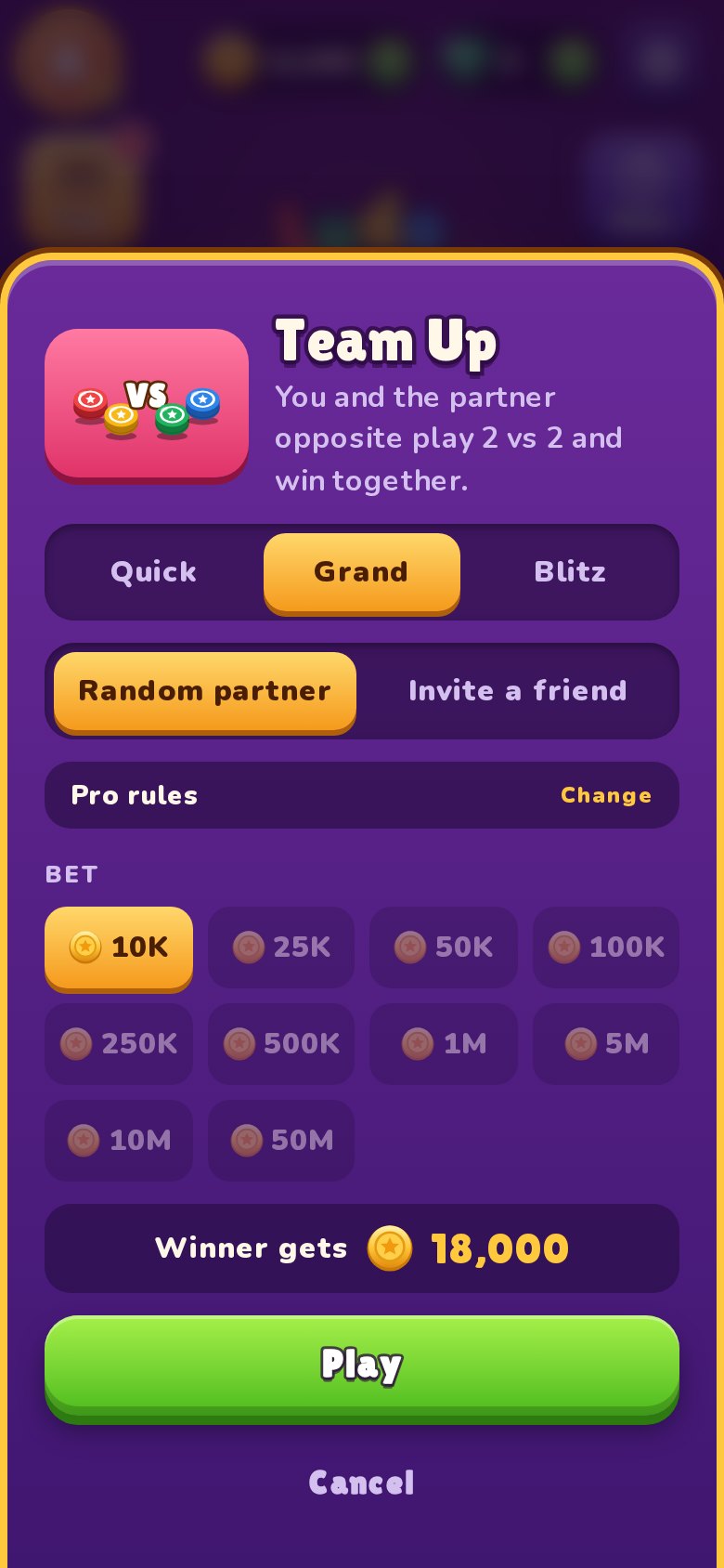 Team Up with a friend